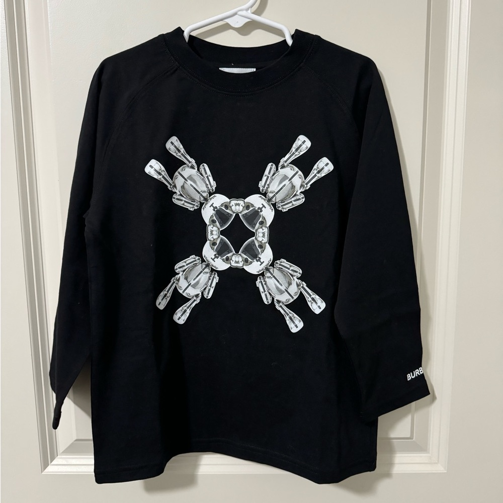 Boys burberry top 6Y